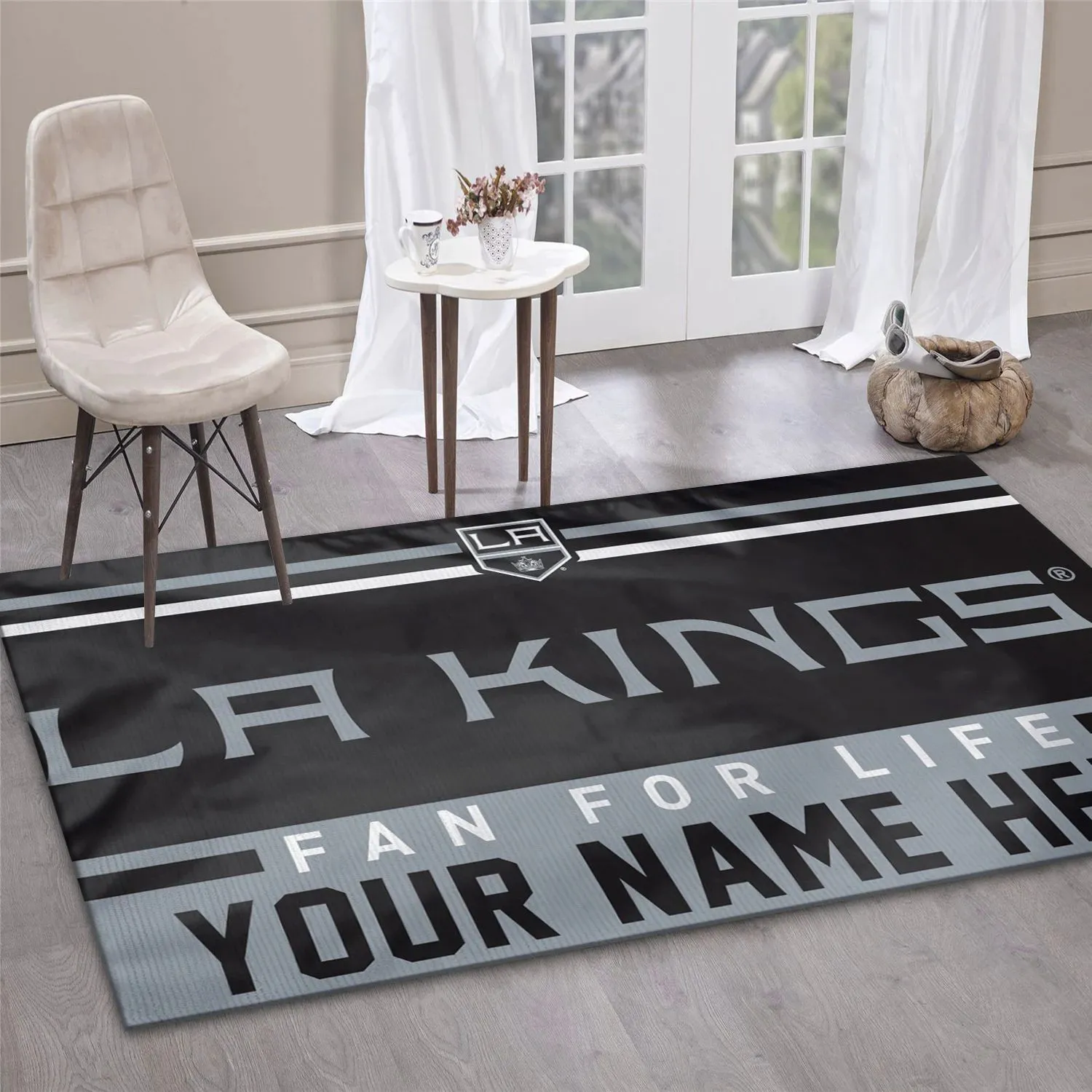 Los Angeles Kings Personal NHL Team Logo Area Rug, Sport Living Room Rug US Decor Indoor Outdoor Rugs 960FA-8478