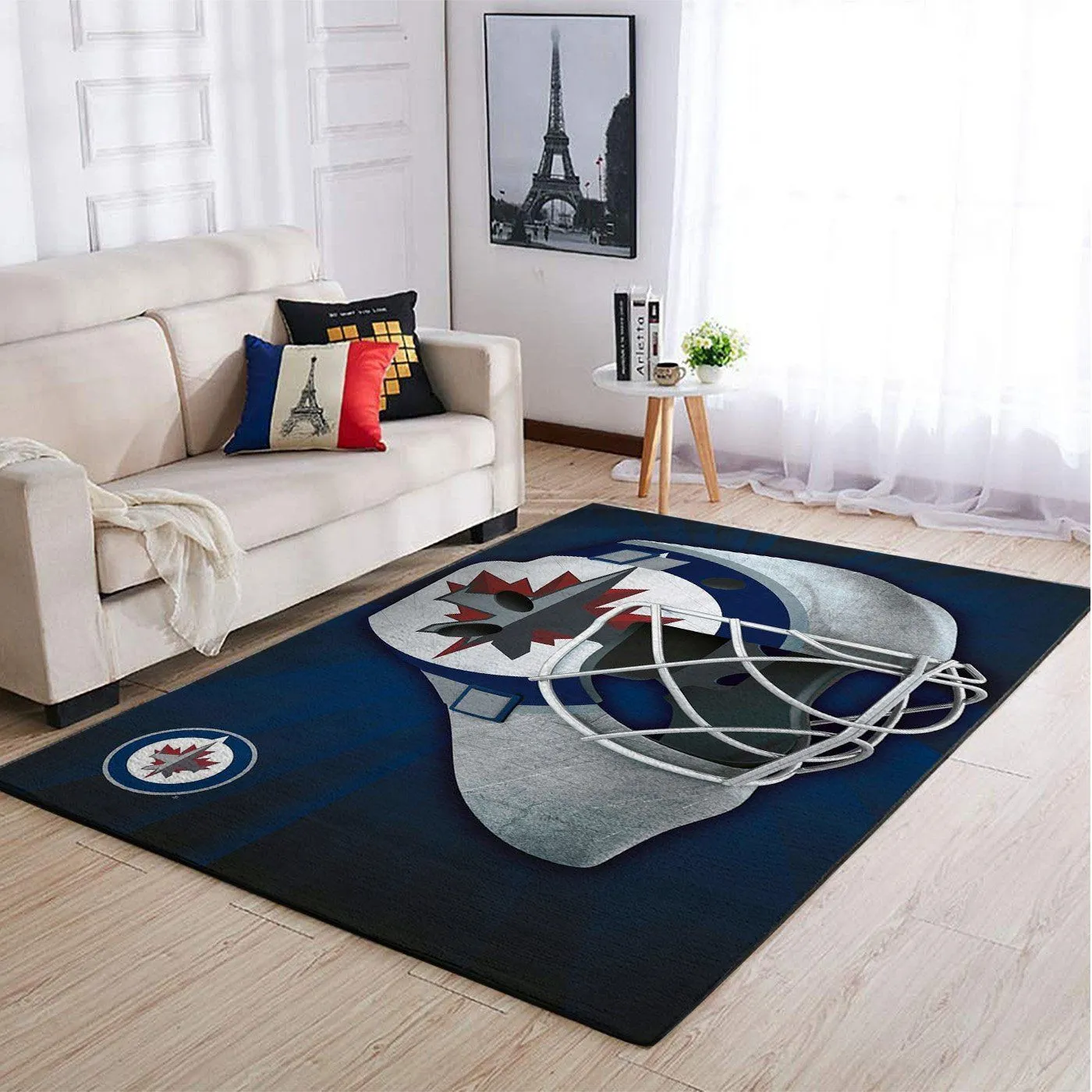 Winnipeg Jets NHL Team Logo Style Nice Gift Home Decor Rectangle Area Rug Indoor Outdoor Rugs 935JG-1895