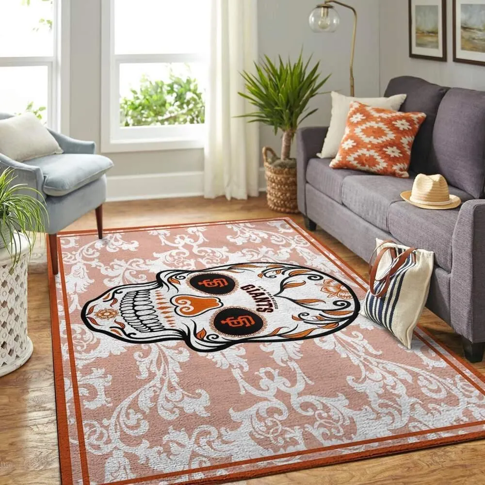 MLB San Francisco Giants Skull style Team Logo Area Living Room 245TJ-6167