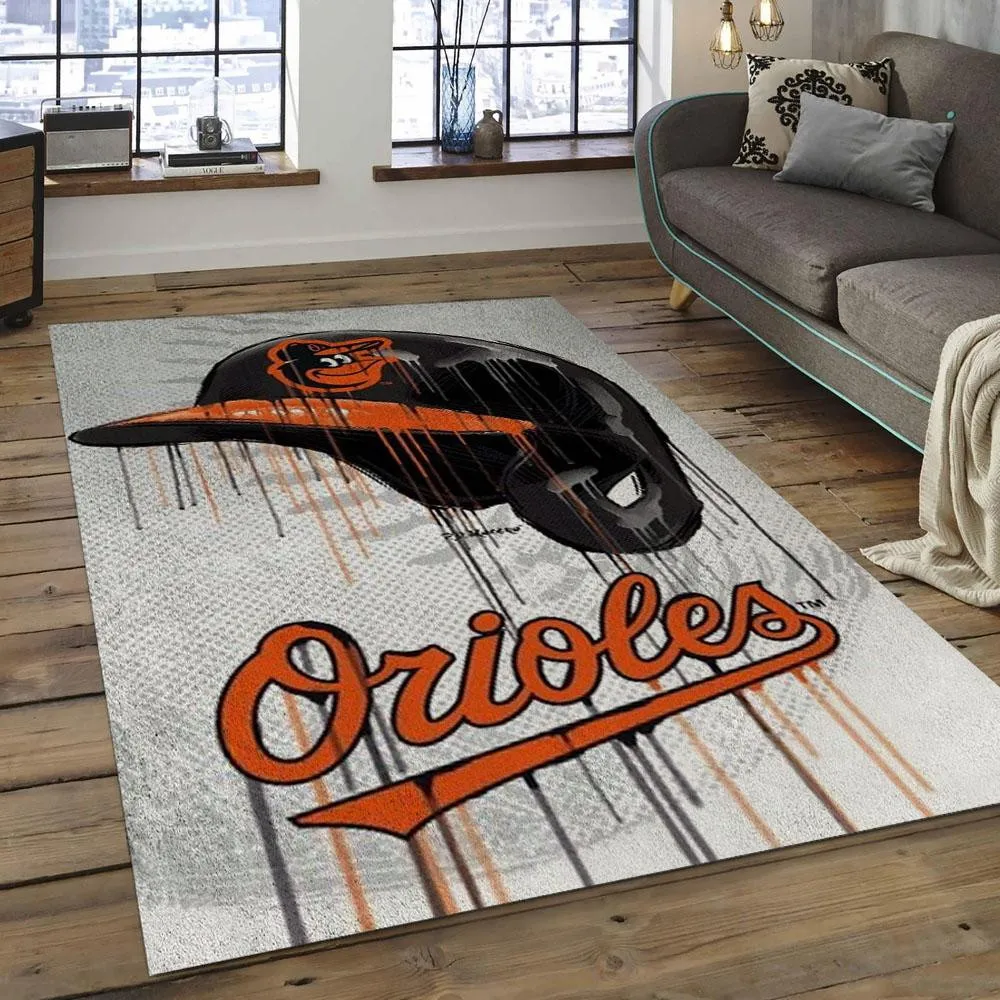 MLB Baltimore Orioles Baseball Team Logo Rectangle Area 817QD-5203