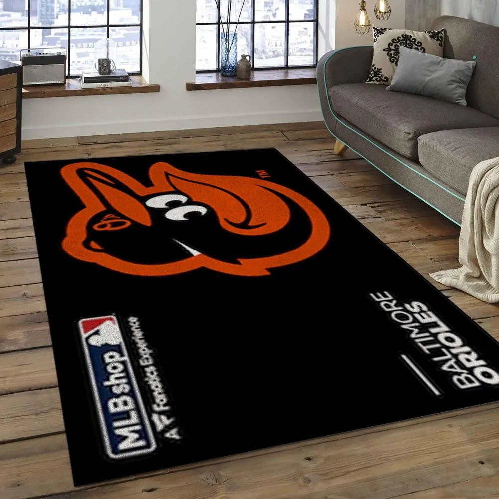 MLB Baltimore Orioles Baseball Team Logo Rectangle Area 966MH-3225