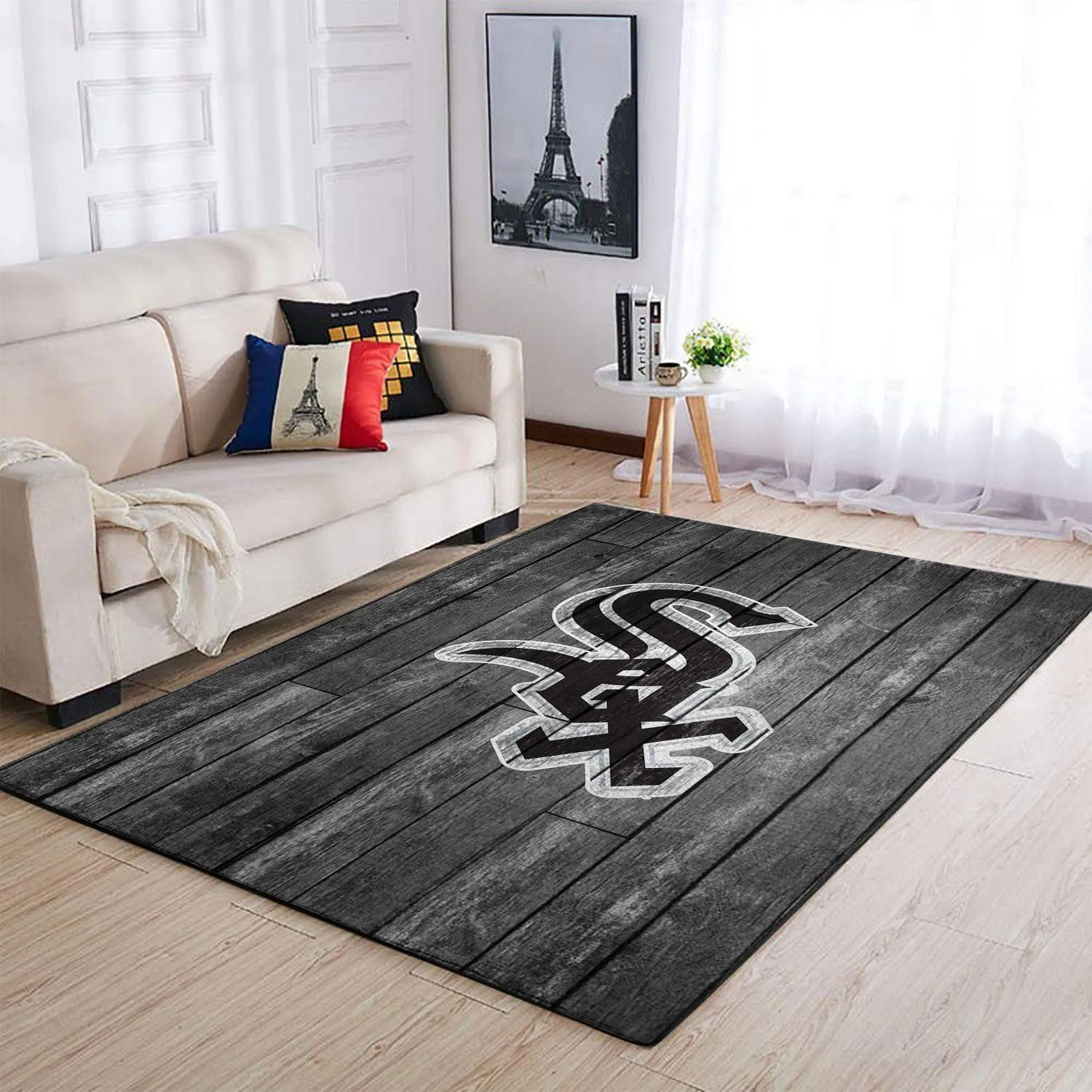 Chicago White Sox MLB Area Rugs Baseball Living Room Carpet Team Logo Wooden Home Rug Regtangle Carpet Floor Decor Home 586FU-5567
