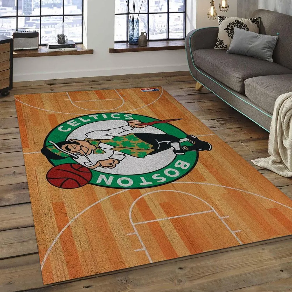 NBA Boston Celtics Basketball Legend Team Logo Rectangle Area 989ES-2000