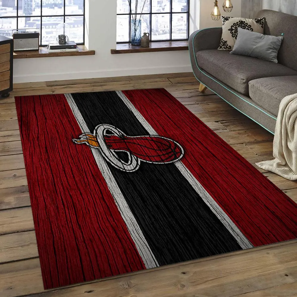 NBA Miami Heat Basketball Legend Team Logo Rectangle Area 578AE-4146