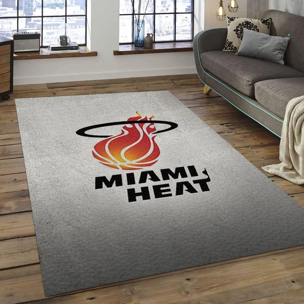 NBA Miami Heat Basketball Legend Team Logo Rectangle Area 657CB-7841