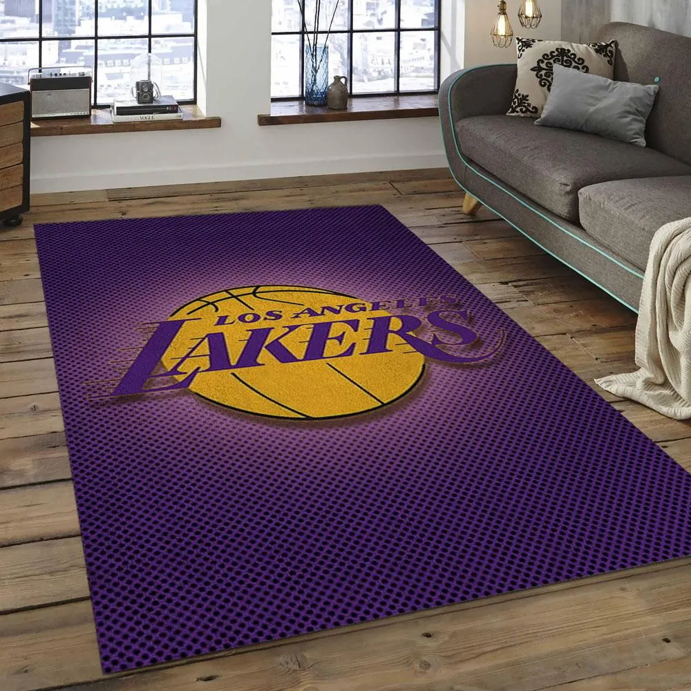 NBA Los Angeles Lakers Basketball Legend Team Logo Rectangle Area 810OT-8071