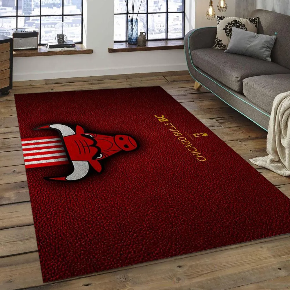 NBA Chicago Bulls Basketball Legend Team Logo Rectangle Area 556FA-4313