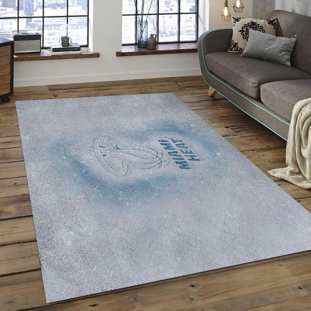 NBA Miami Heat Basketball Legend Team Logo Rectangle Area 720ZS-2087