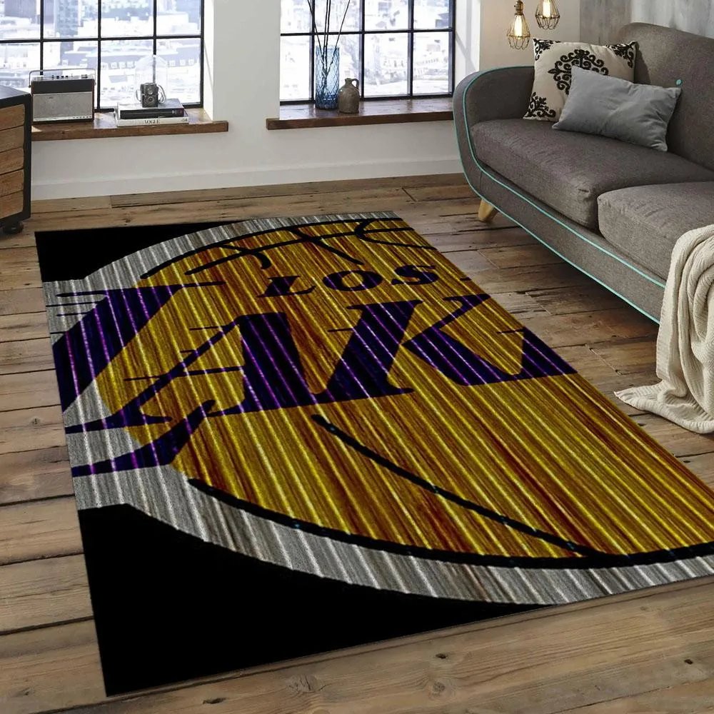NBA Los Angeles Lakers Basketball Legend Team Logo Rectangle Area 413AE-8750