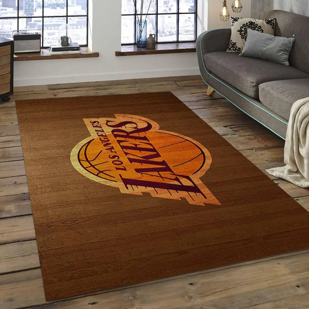 NBA Los Angeles Lakers Basketball Legend Team Logo Rectangle Area 542DX-1930
