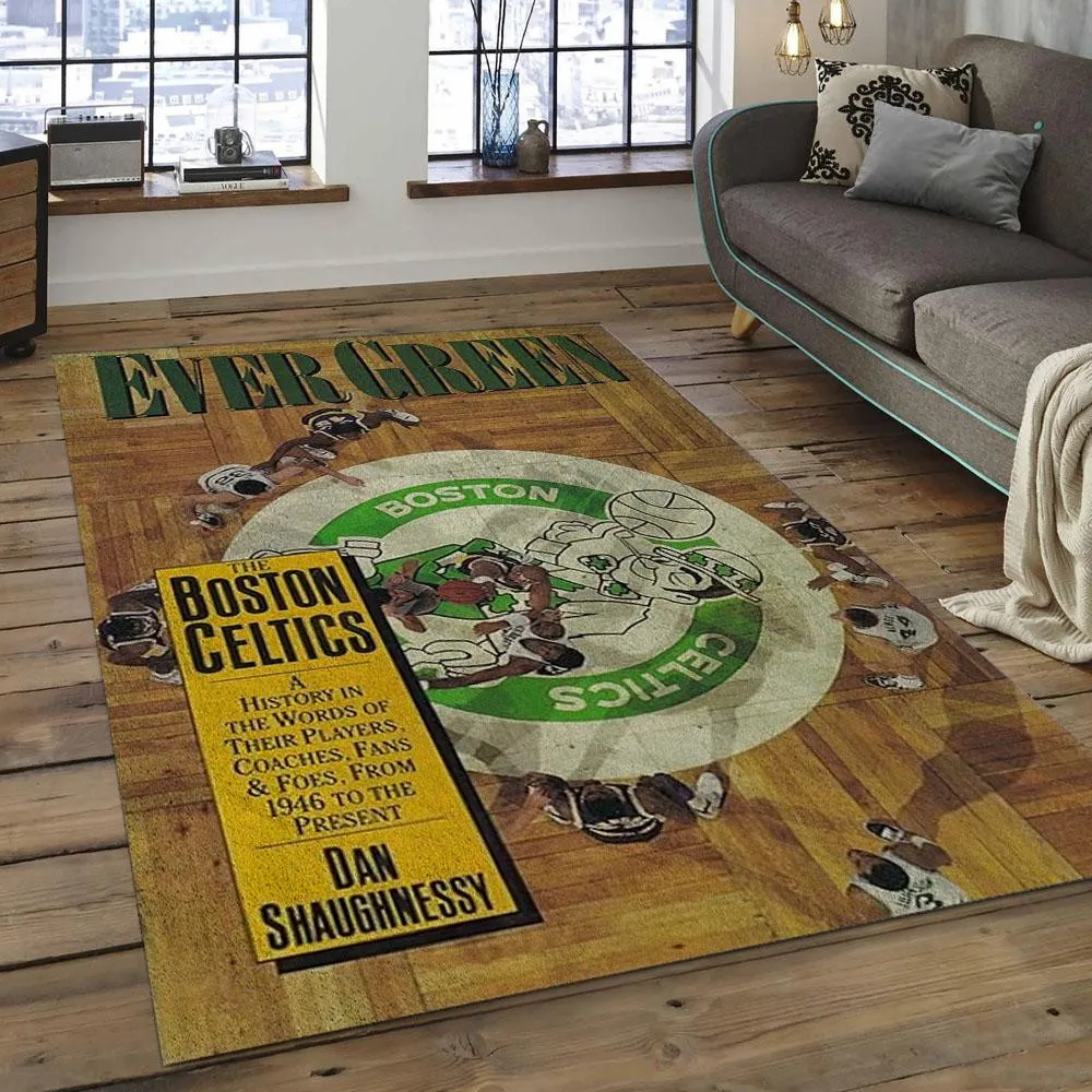 NBA Boston Celtics Basketball Legend Team Logo Rectangle Area 688WN-6721