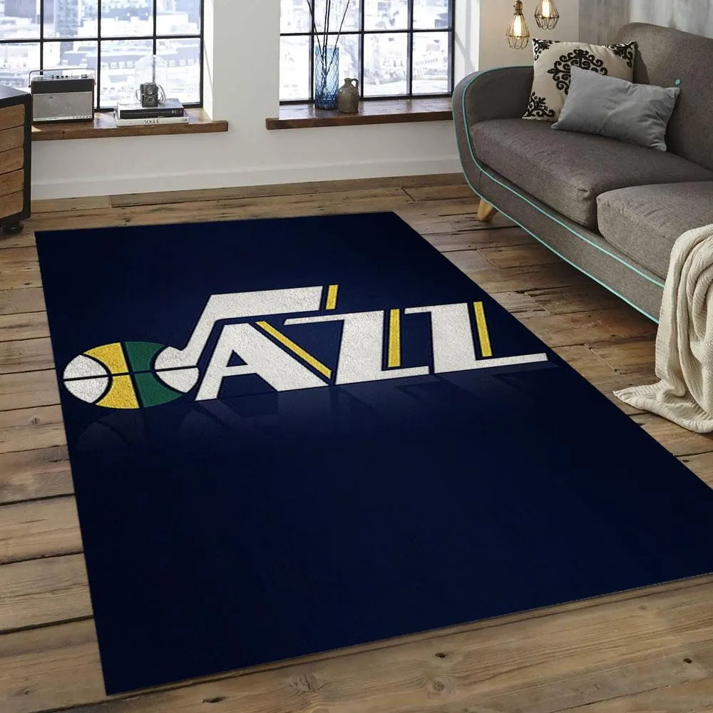 NBA Utah Jazz Basketball Legend Team Logo Rectangle Area 766GL-9207