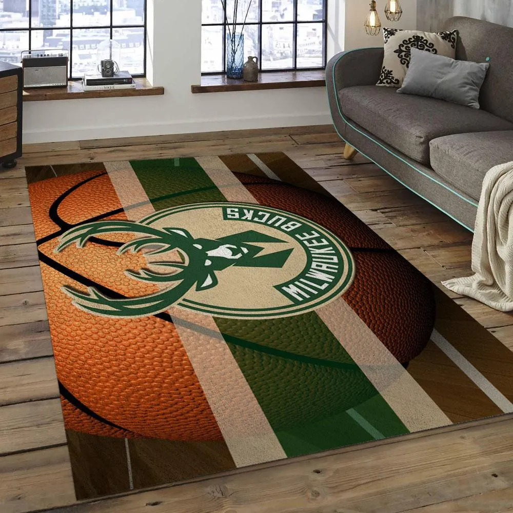 NBA Milwaukee Bucks Basketball Legend Team Logo Rectangle Area 929UA-7263