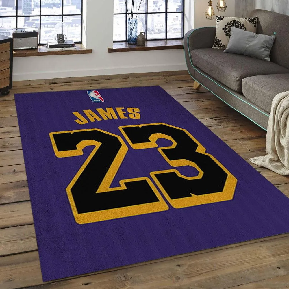 NBA Los Angeles Lakers Basketball Legend Team Logo Rectangle Area 783SL-4634
