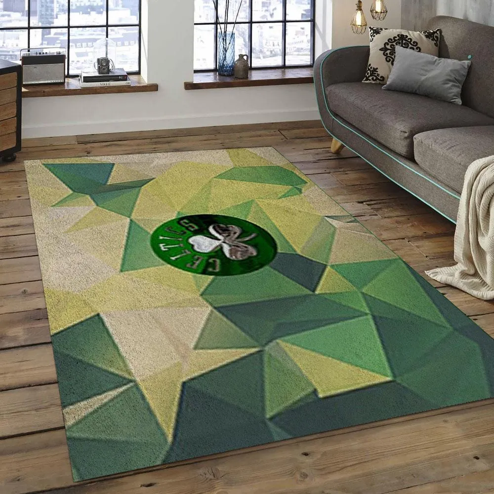 NBA Boston Celtics Basketball Legend Team Logo Rectangle Area 116SV-9405
