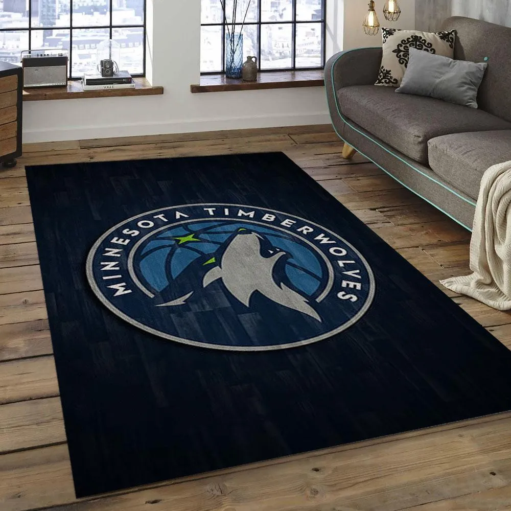 NBA Minnesota Timberwolves Basketball Legend Team Logo Rectangle Area 576AJ-8785