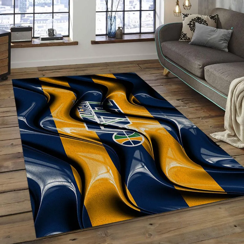 NBA Utah Jazz Basketball Legend Team Logo Rectangle Area 697LA-4398