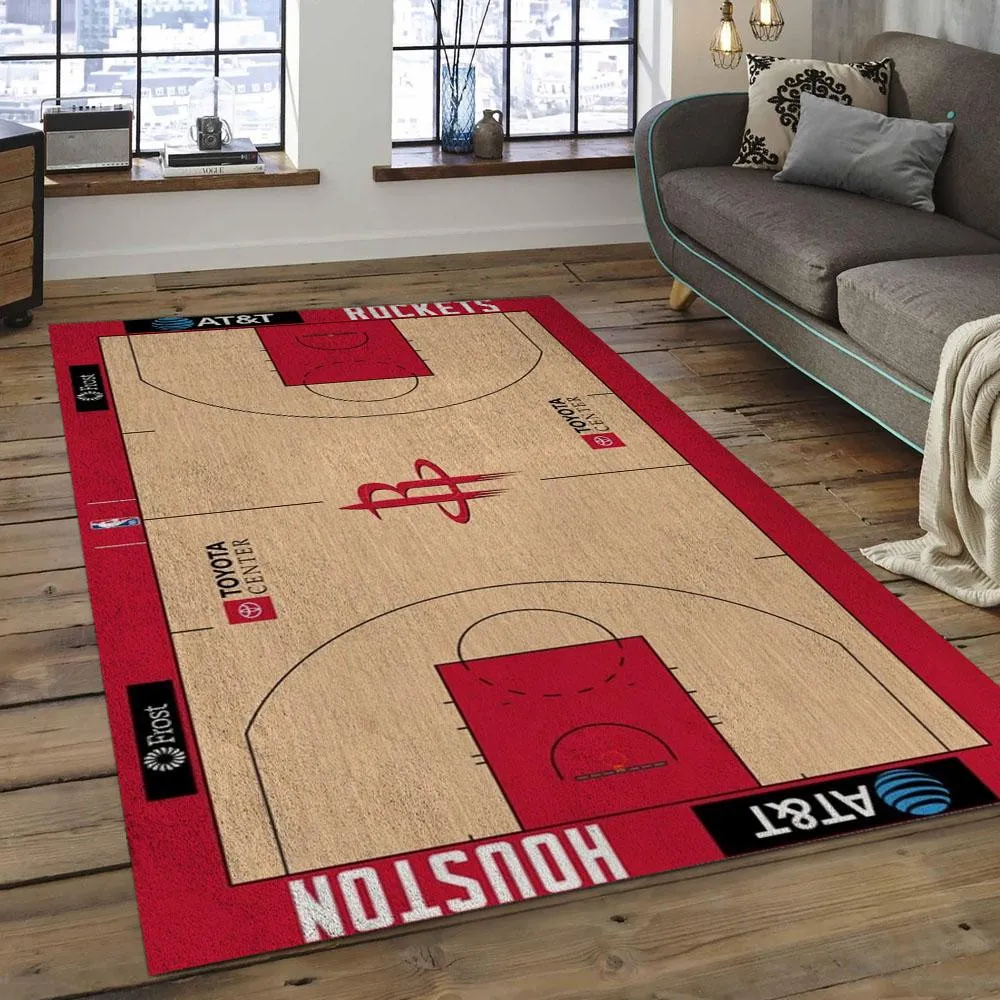 NBA Houston Rockets Basketball Legend Team Logo Rectangle Area 862HV-6700