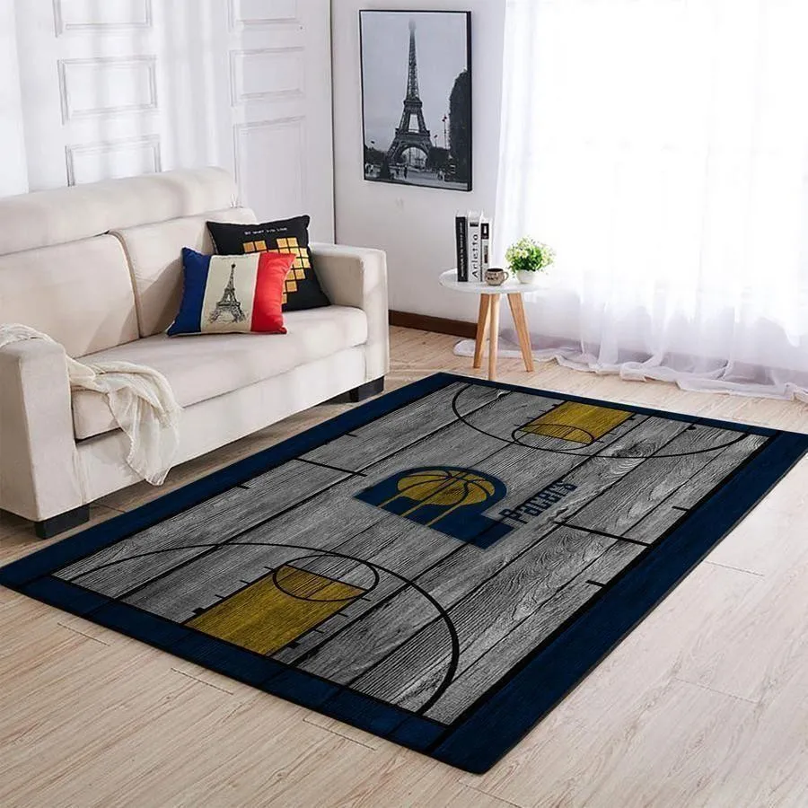 Indiana Pacers Area Rug Nba Carpet Living Room Rug Regtangle Carpet 973YT-6219