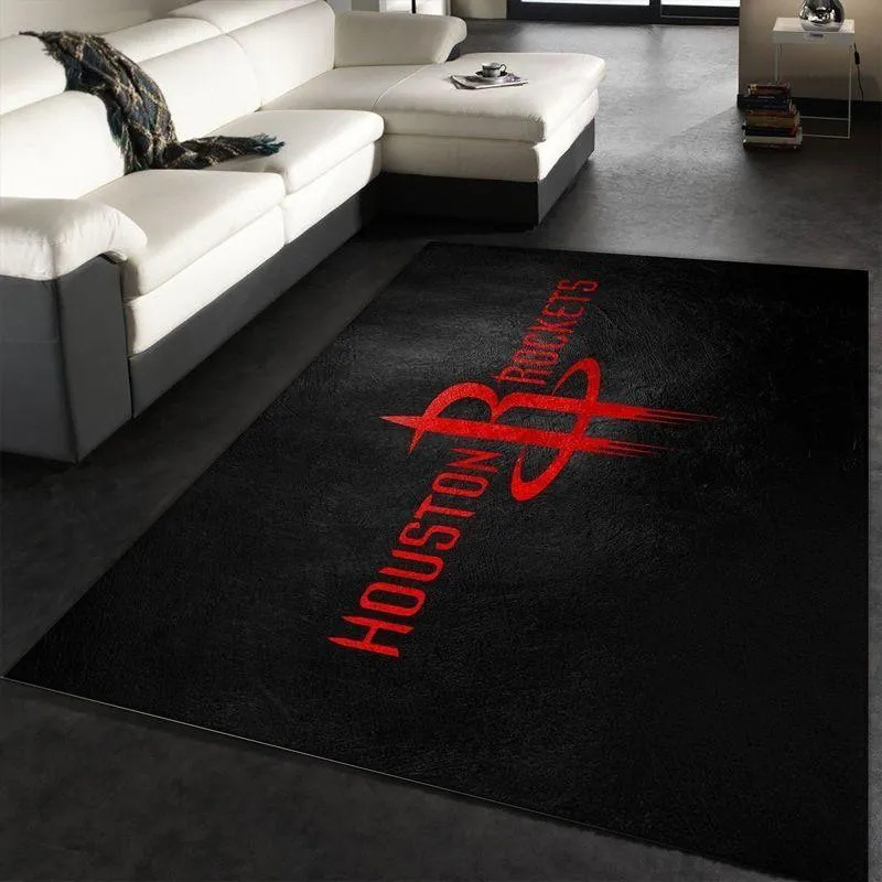 Houston Rockets Nba 1 Area Rug Living Room Bedroom Rug Regtangle 997PO-8613