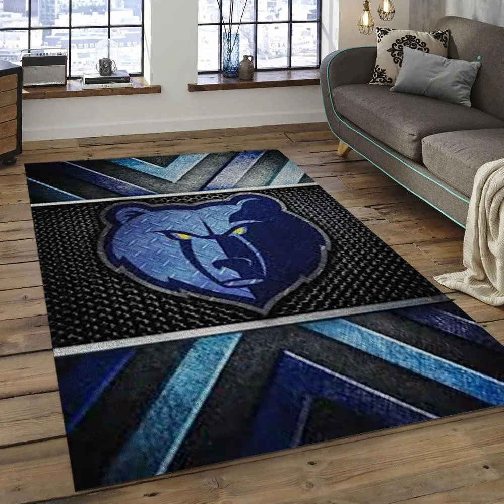 NBA Memphis Grizzlies Basketball Legend Team Logo Rectangle Area 303BQ-8500