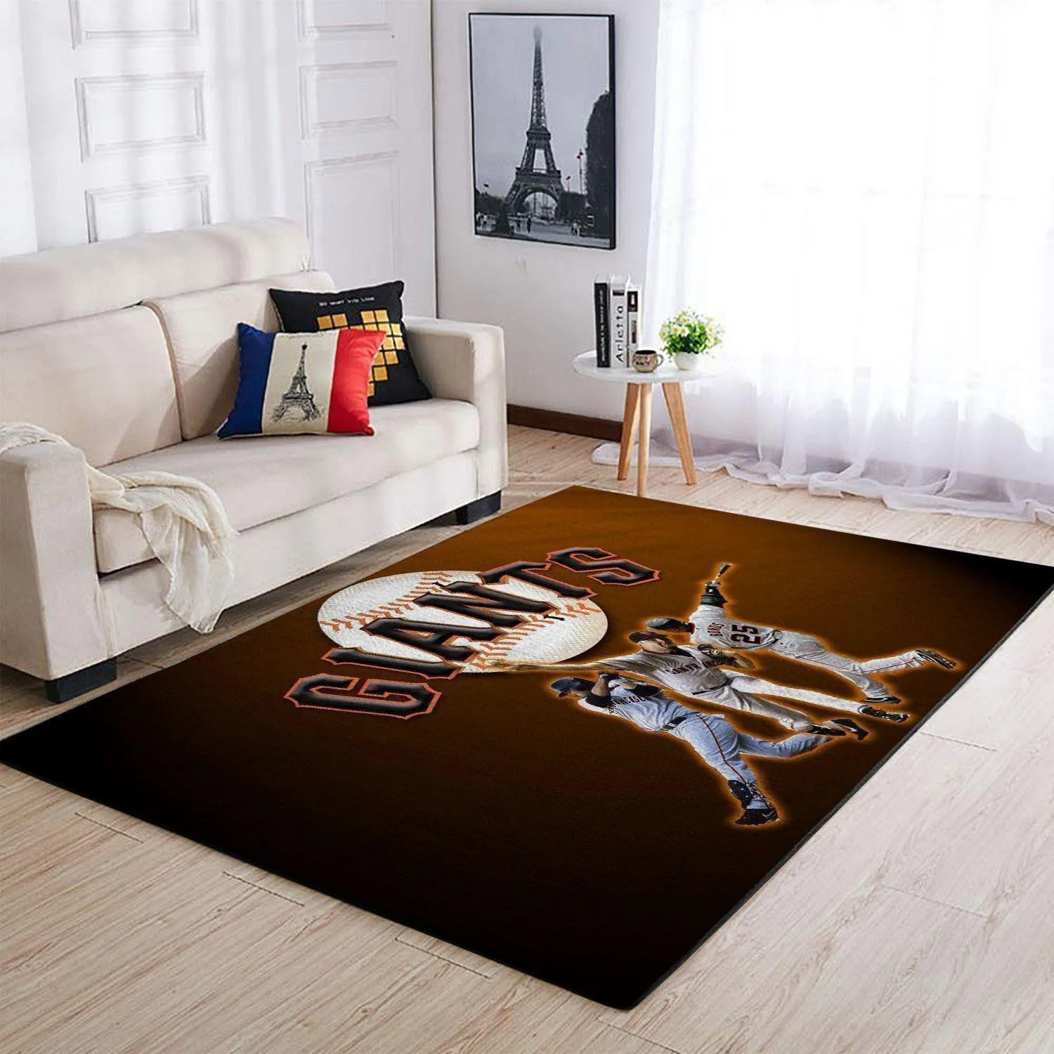 MLB San Francisco Giants Team Logo Area Living Room 599CM-8596
