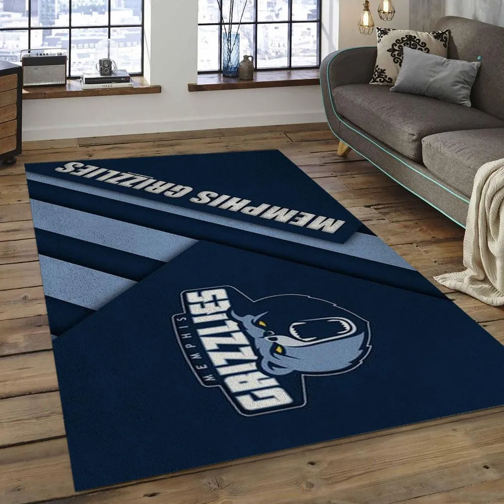 NBA Memphis Grizzlies Basketball Legend Team Logo Rectangle Area 780ZH-7734
