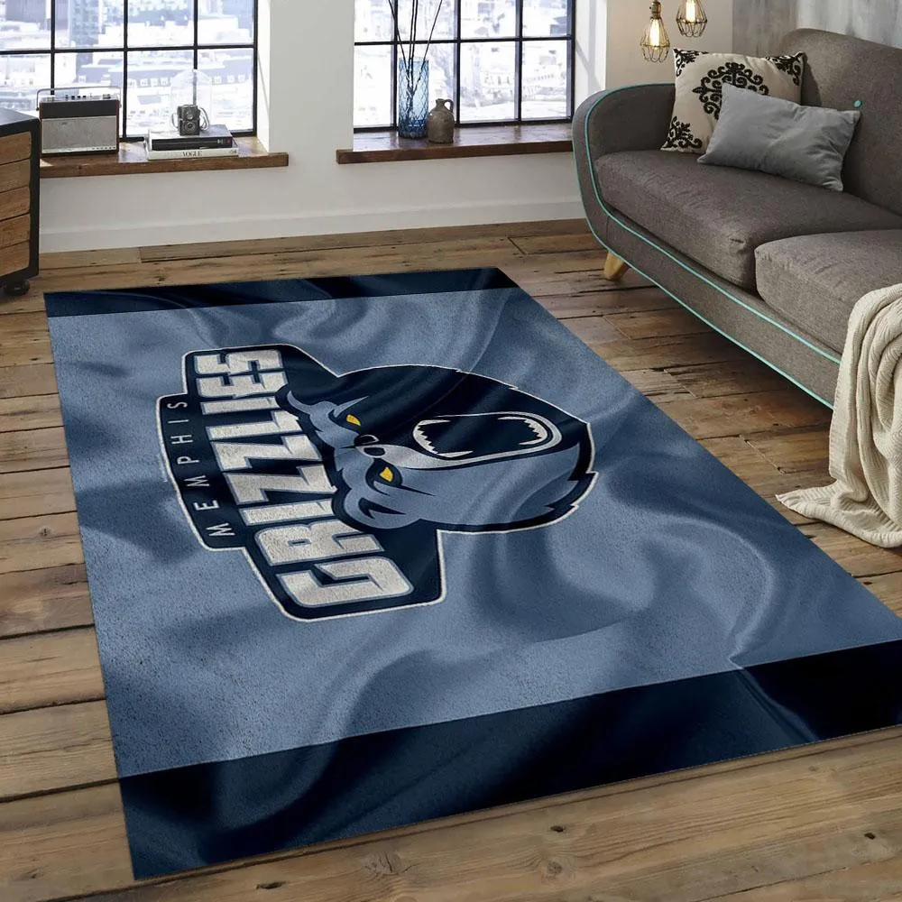NBA Memphis Grizzlies Basketball Legend Team Logo Rectangle Area 287QC-4694