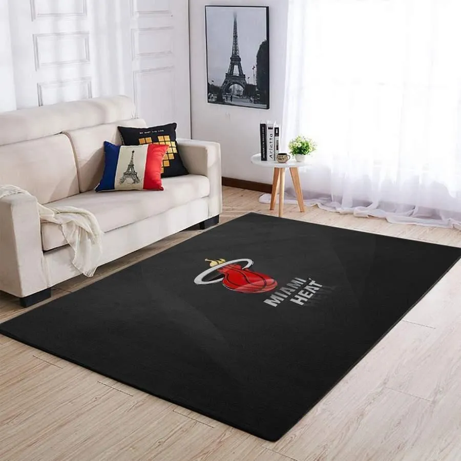 Miami Heat NBA Living Room Rug Living Room Carpet Christmas Gift 848TQ-7708