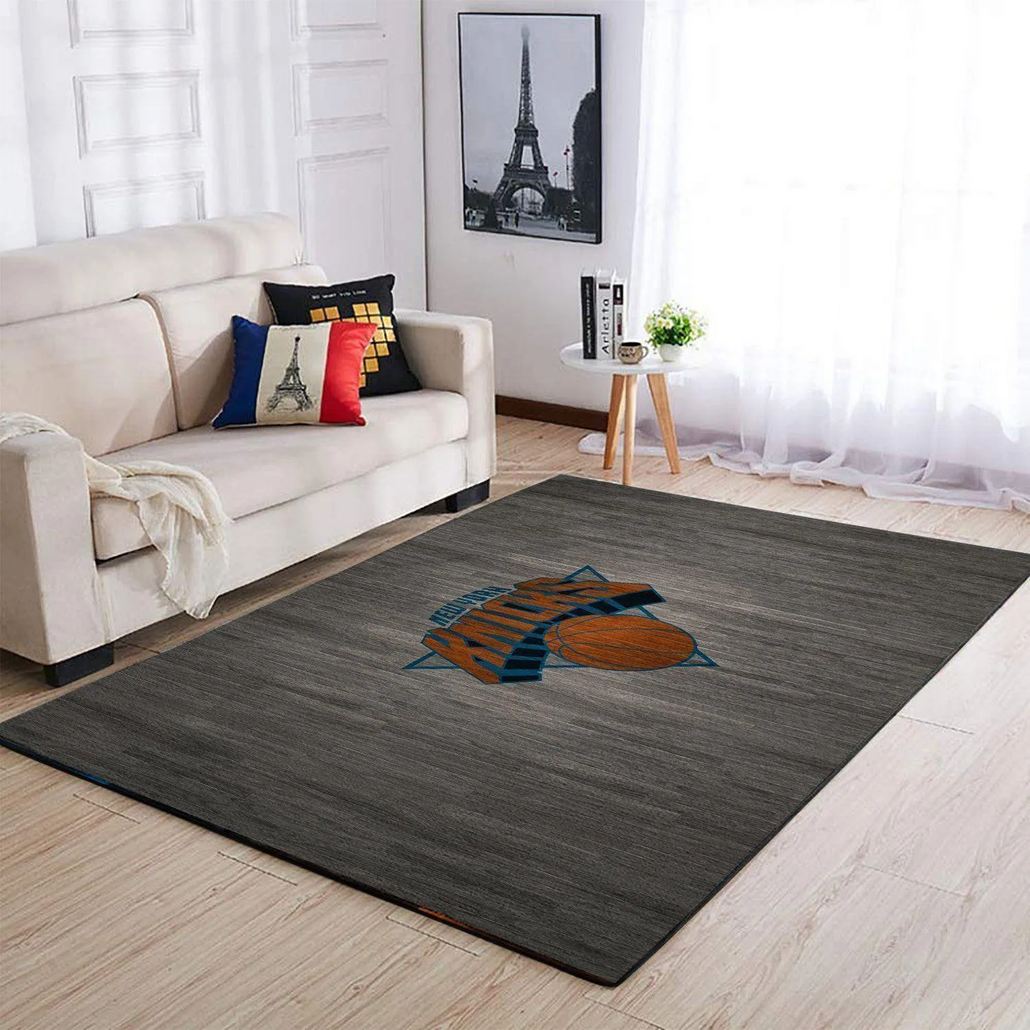 New York Knicks Area Rug Nba Carpet Living Room 304CA-8008