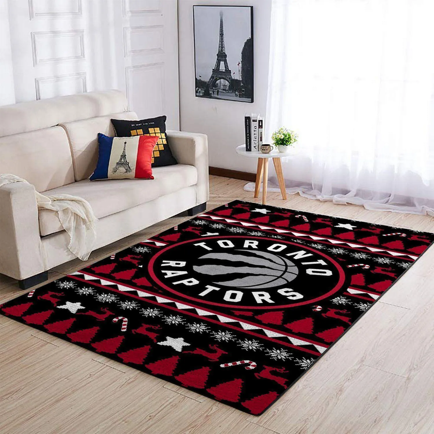 Toronto Raptors Area Rug Nba Carpet Living Room 904OE-7491