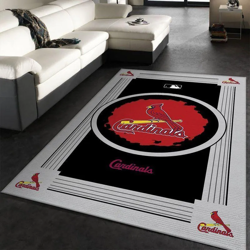 St. Louis Cardinals MLB Team Logo Area Rug Living Room Rug Home Decor 820AN-8575