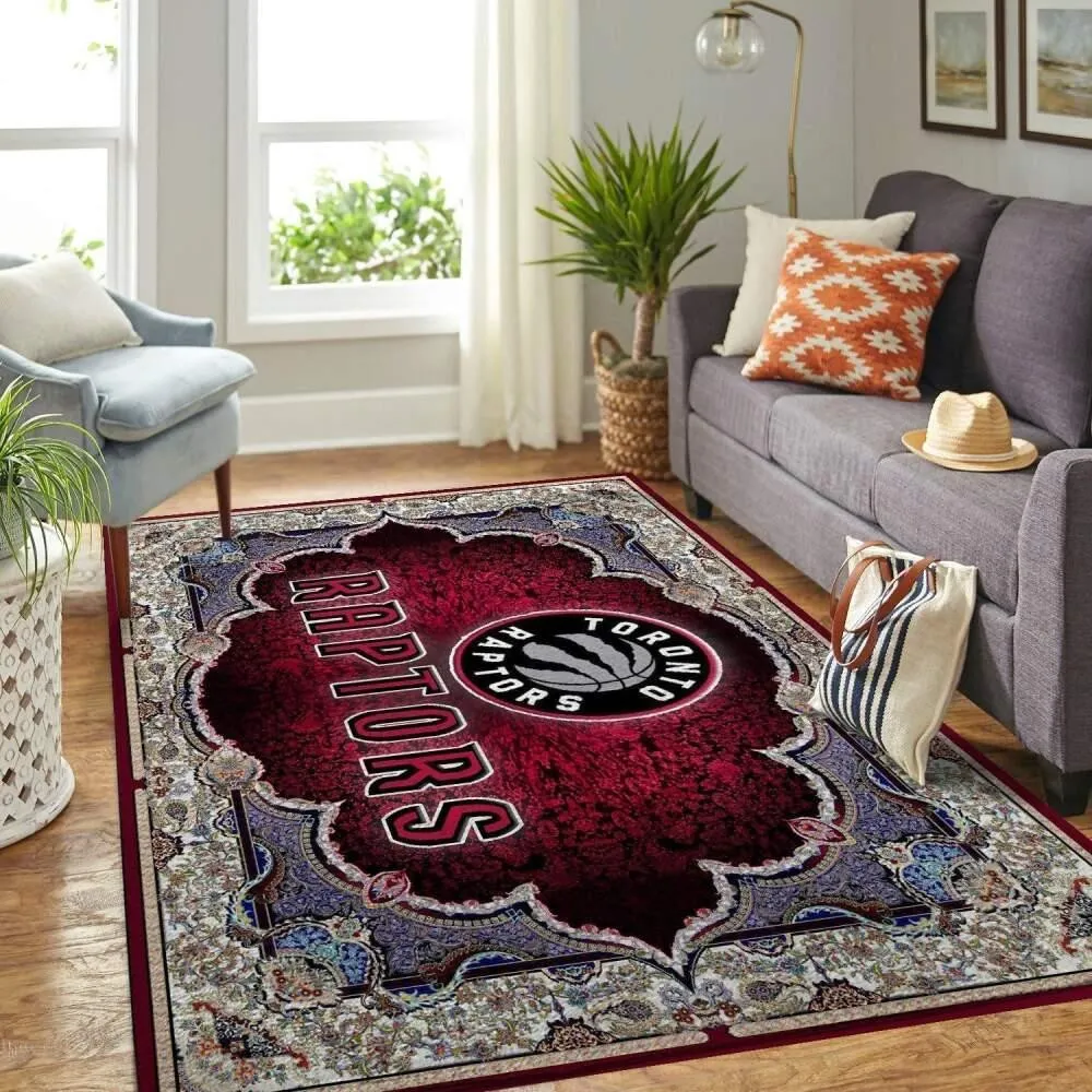 Toronto Raptors Area Rug Nba Carpet Living Room 477IP-6032