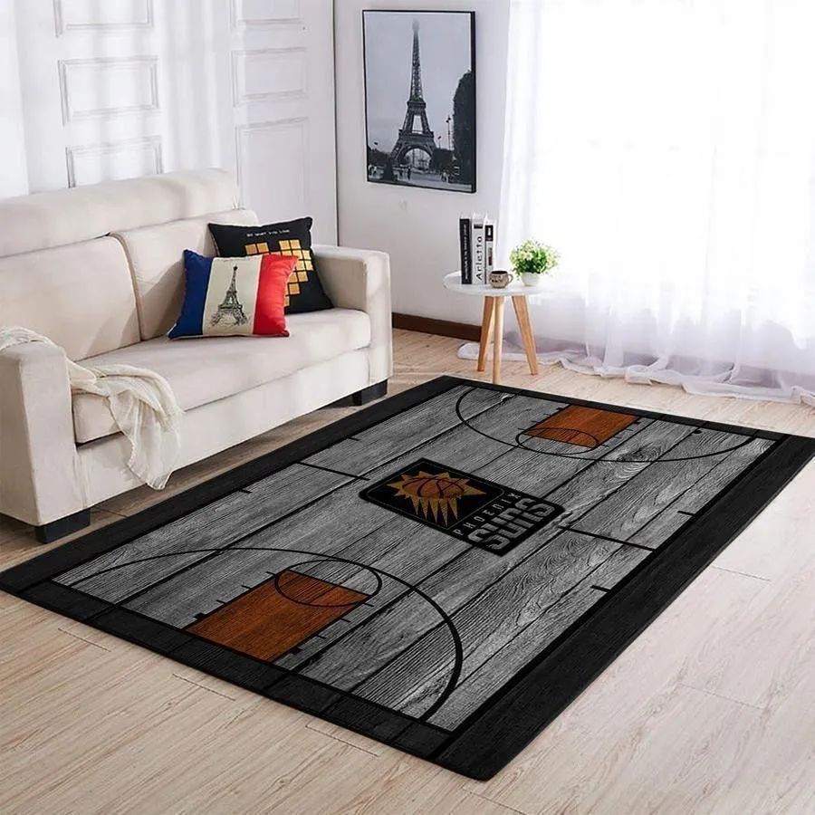 Phoenix Suns Area Rug Nba Carpet Living Room 747JZ-7050