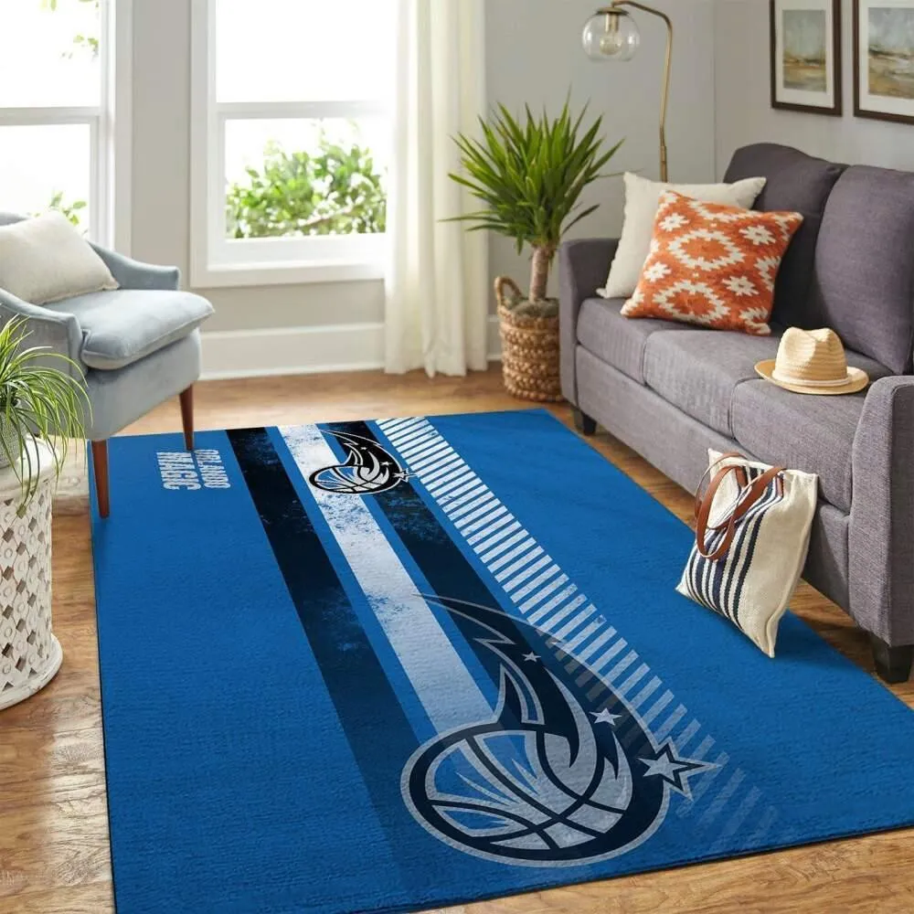 Orlando Magic Nba Area Rugs Living Room Carpet Team Logo Regtangle 861JG-1668
