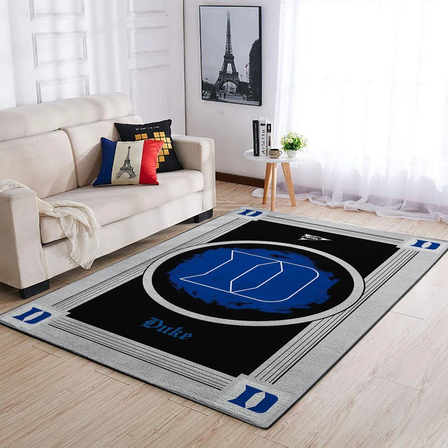Duke Blue Devils Ncaa Area Rugs Living Room Carpet Rug Regtangle 422SZ-7504
