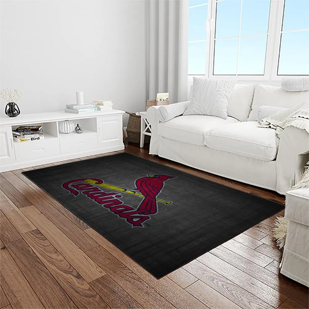 NCAA Louisville Cardinals College Sport Basketball And Foolball Team Logo Rectangle Area Rug 347QZ-7584