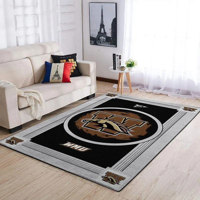 Western Michigan Broncos Area Rugs Ncaa Living Room Carpet 200303127 772AP-7270