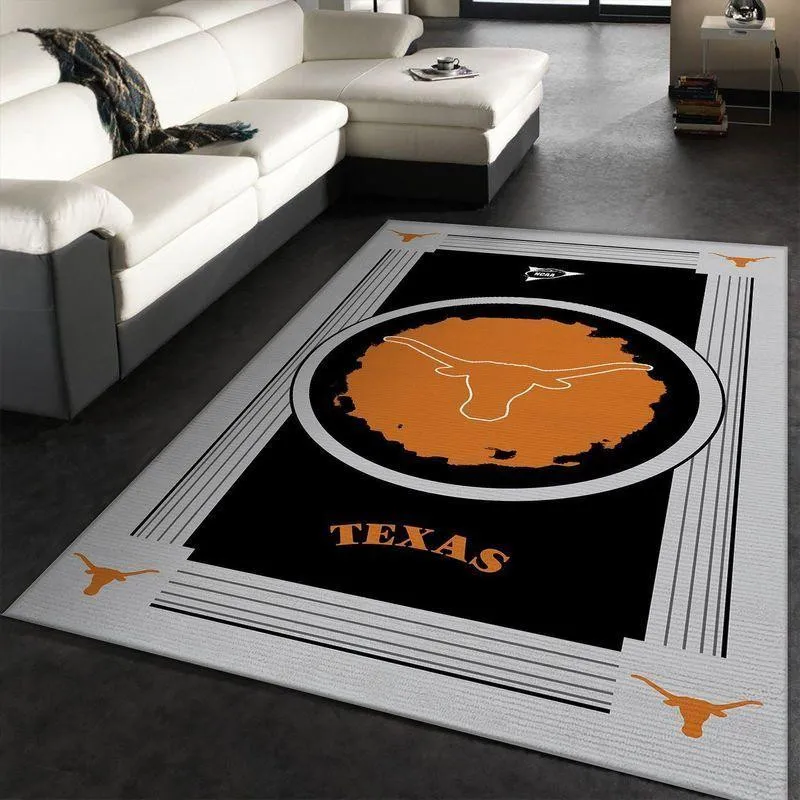 Texas Longhorns Ncaa 1 Area Rug Living Room Bedroom Rug Rug Rectangle 279AF-9915