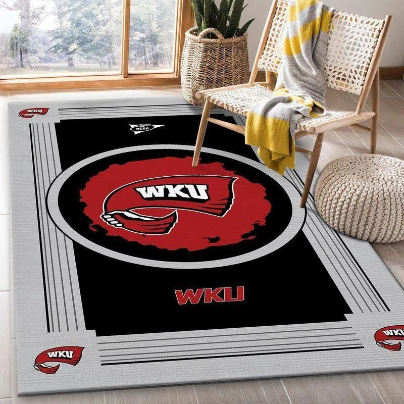 Western Kentucky Hilltoppers Ncaa 1 Living Room Bedroom Rug Regtangle Carpet 150GV-9387