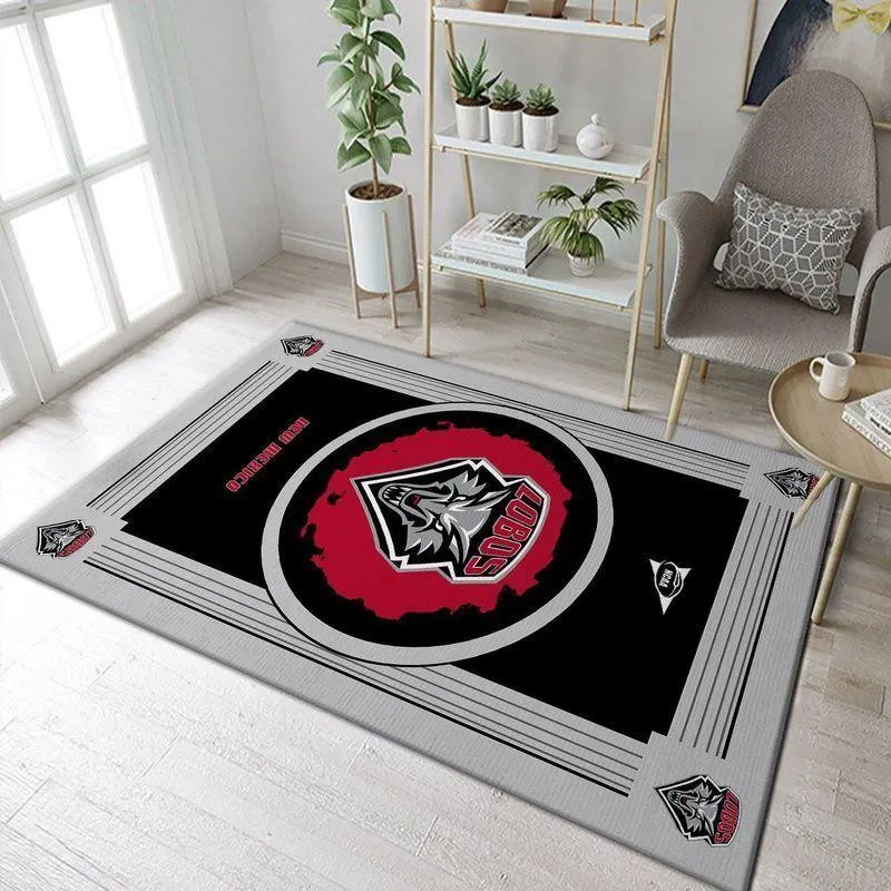 New Mexico Lobos Ncaa 1 Area Rug Living Room Bedroom Rug Rug Regtangle 239PR-8563