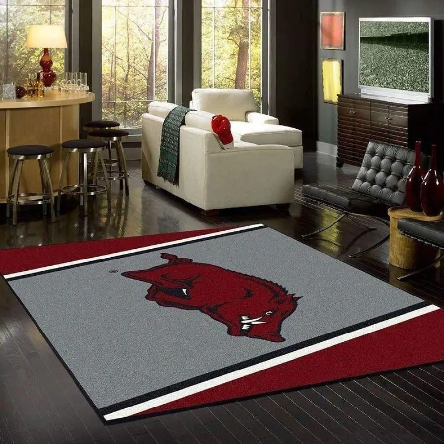 Arkansas RazorbacksArea Rug Living Room Rug Home Decors Living Room Carpet 541HW-6452