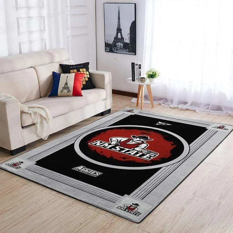 New Mexico State Aggies Ncaa Team Logo Carpet Rug Living Room 20030360 940FX-5253