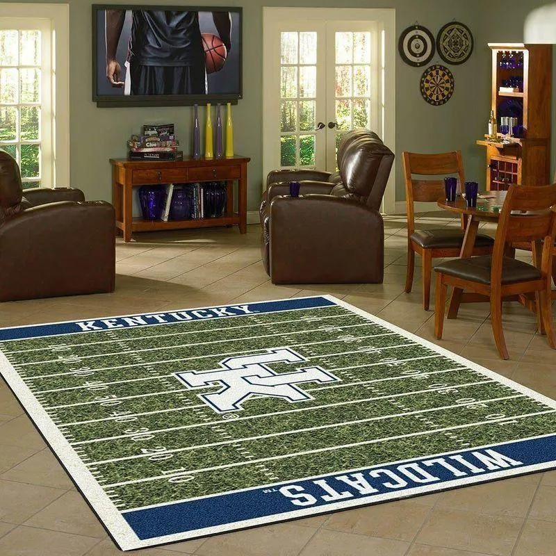 NCAA Kentucky Wildcats Area Rug Carpet Living Room Rug Regtangle Carpet 203OJ-7318