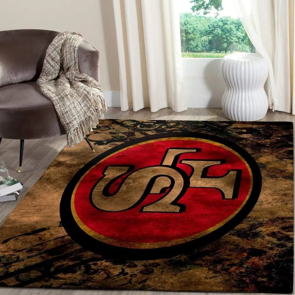 San Francisco 49ers NFL Football Carpet Living Room Rug Regtangle Carpet 107GH-1157
