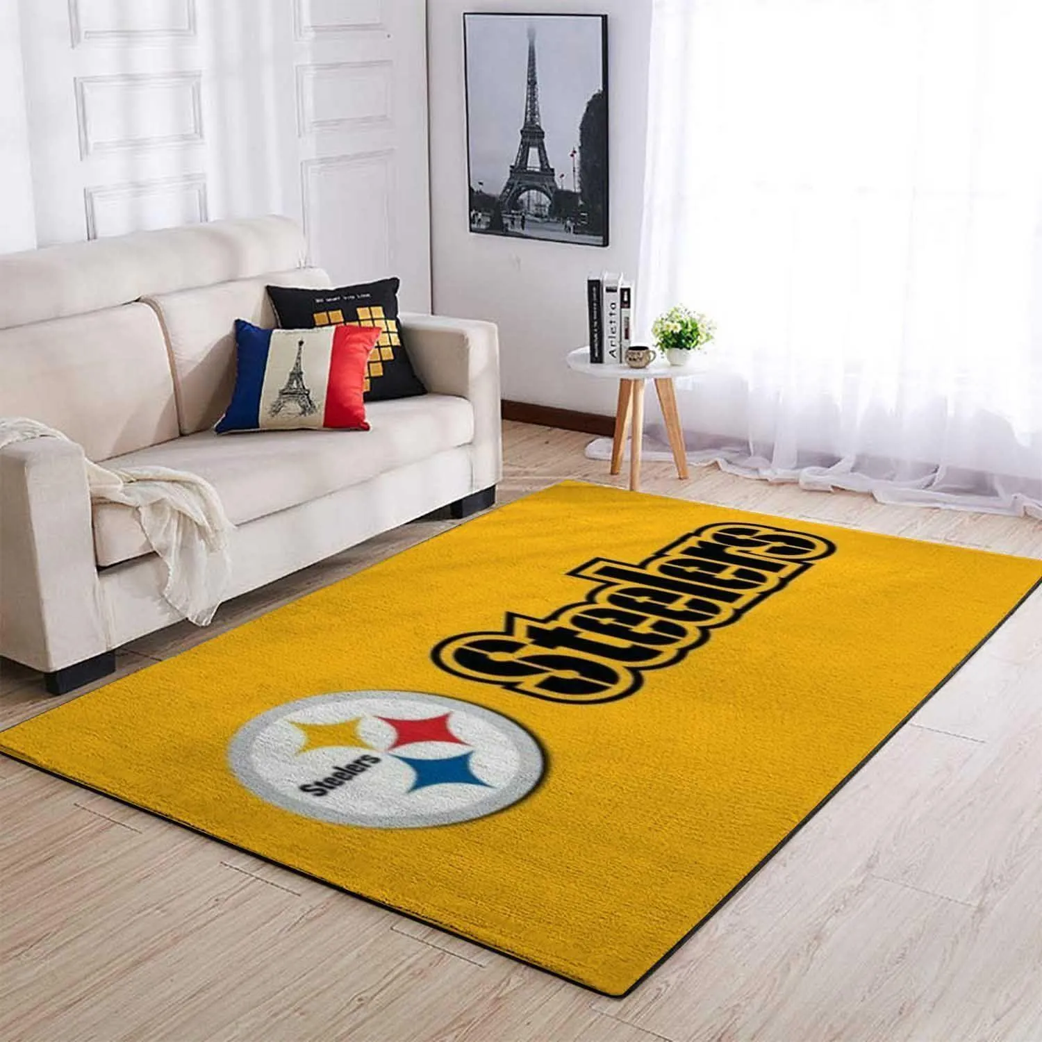 Pittsburgh Steelers Area Rug NFL Football Rug Regtangle 722YX-1744