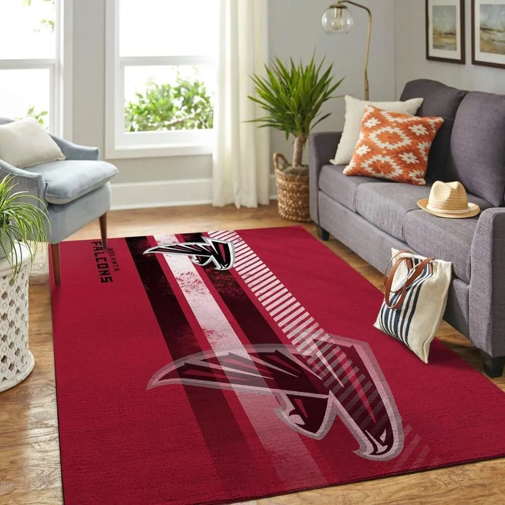 Atlanta Falcons NFL Area Rugs Living Room Carpet Team Logo Sports 521VI-3543