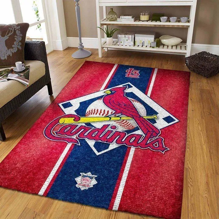 St. Louis Cardinals MLB Team Logo Area Rug Living Room Rug Home 720VN-7380