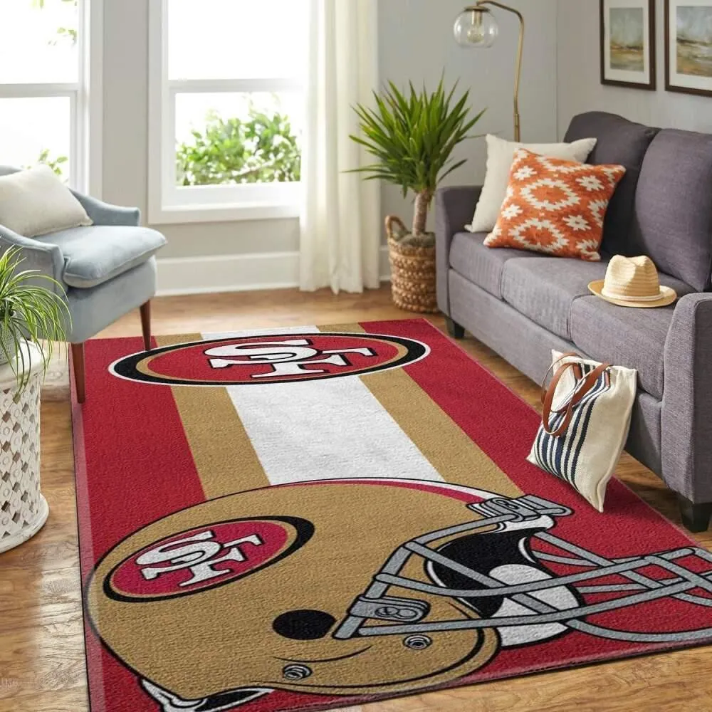 San Francisco 49ers NFL Football Carpet Living Room Rug Regtangle Carpet 725QH-3321