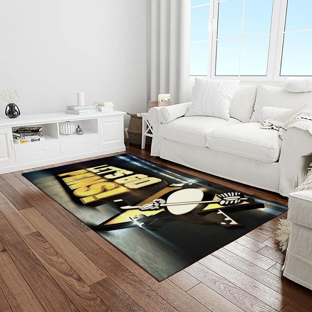 NFL Pittsburgh Steelers Football Team Logo Rectangle Area Rug 946VL-1703